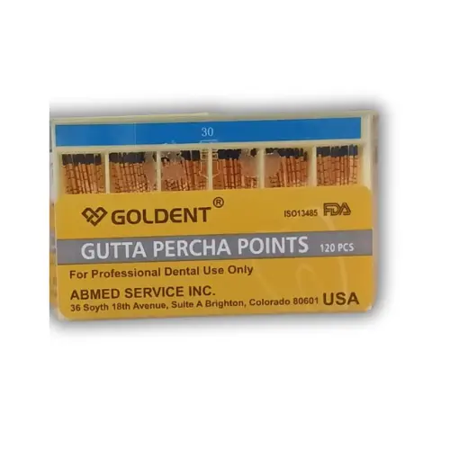 GOLDENT gutta percha points 30