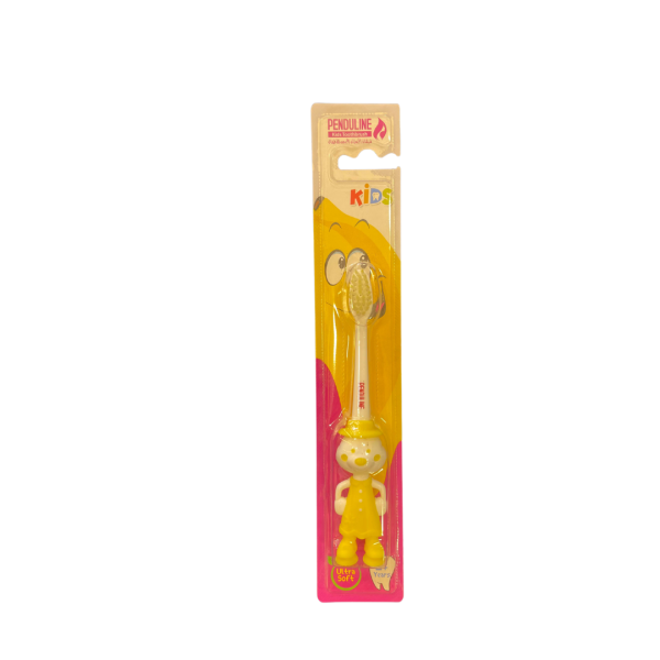 Penduline  Ultrasoft Toothbrush for kids yellow